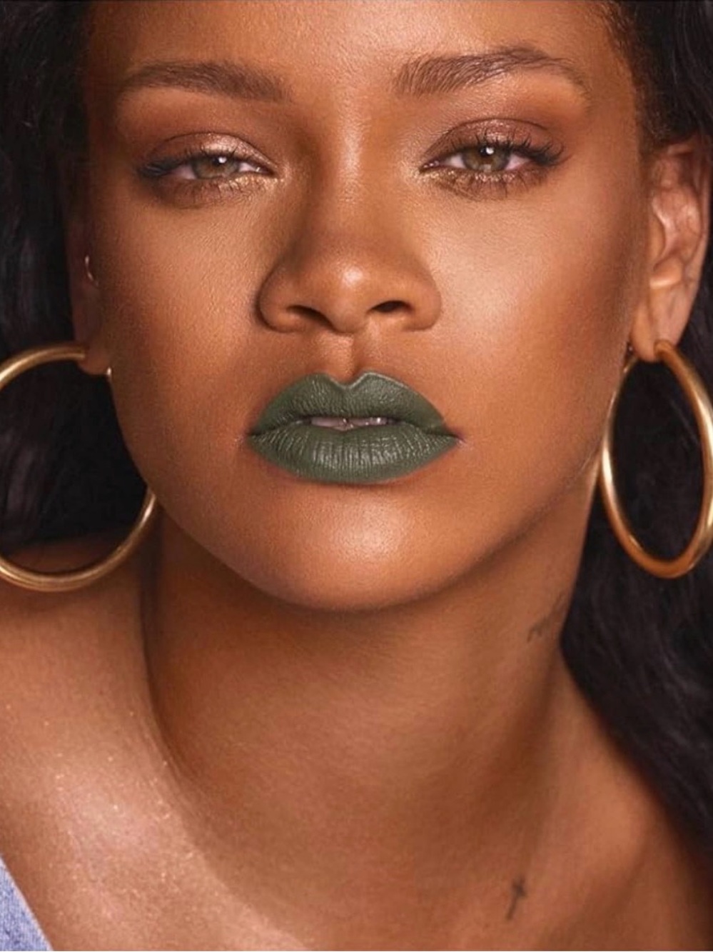 Fenty Beauty Mattemoiselle Plush Matte Lipstick in Midnight Wasabi